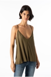 Ellus Viscotricot Hotfix Sleeveless Verde Militar