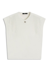 Ellus Windy Hotfix Stripe Off White