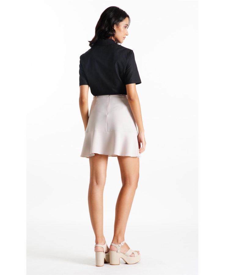 Firenze Ruffle Belt Easa Bege