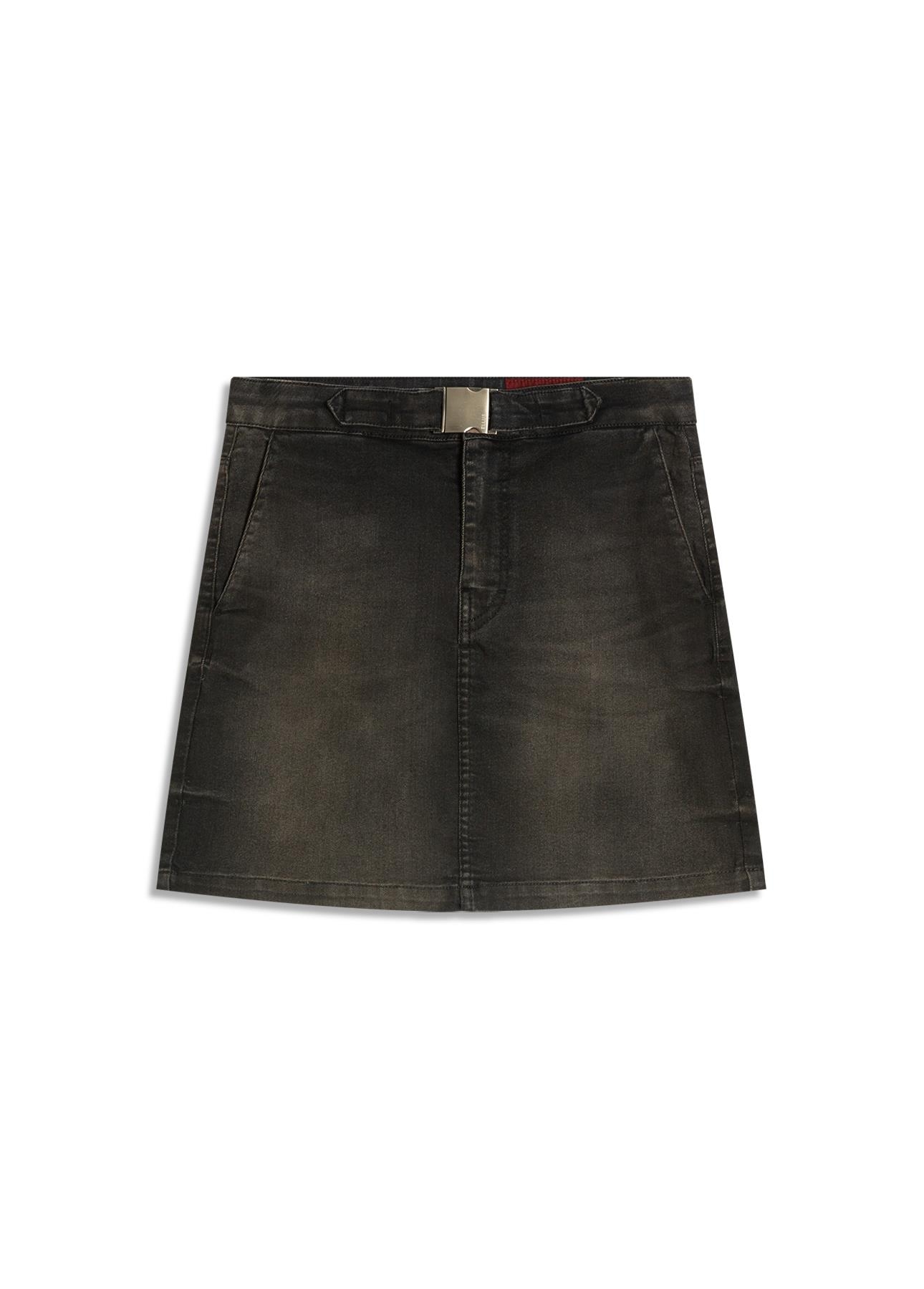 First Black (Curto) Fivela Lav.Escuro C/ Jato