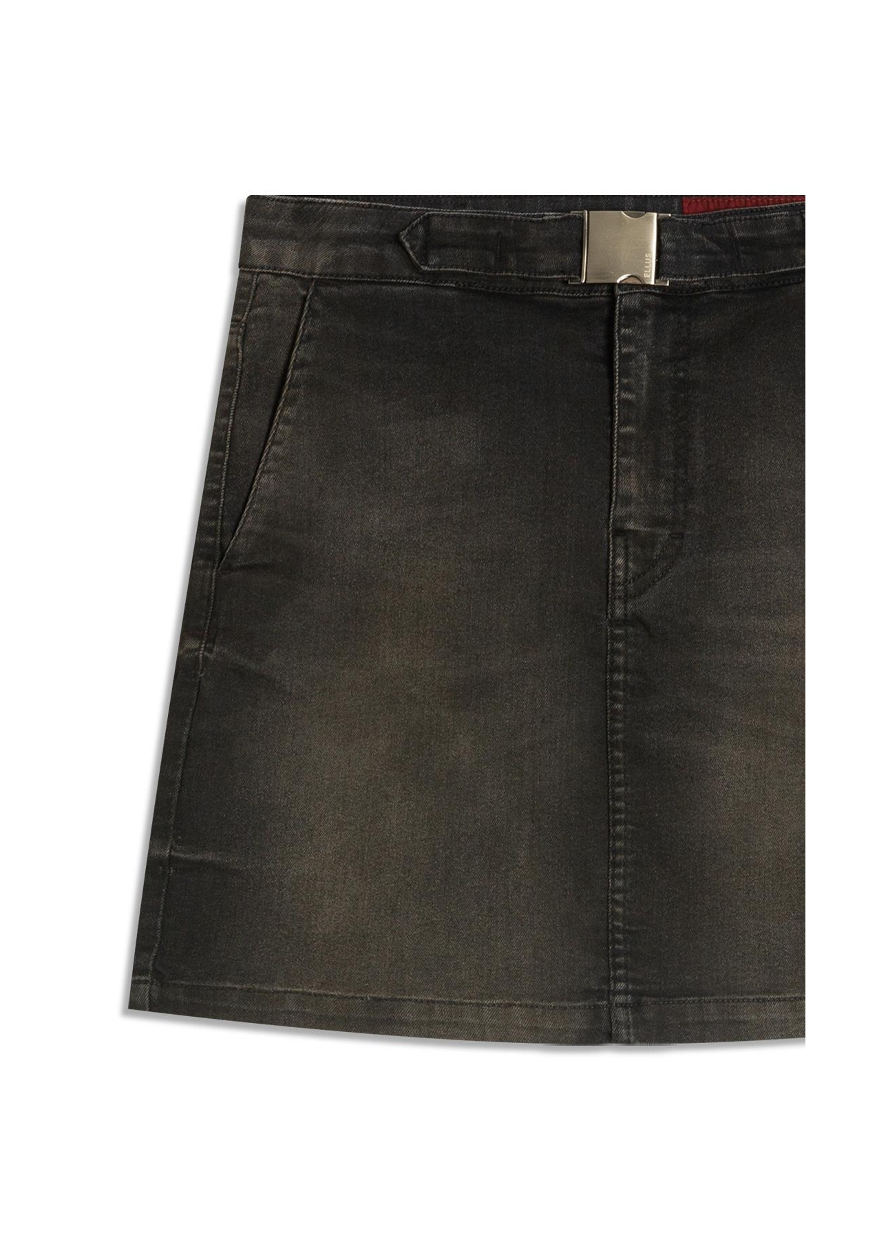 First Black (Curto) Fivela Lav.Escuro C/ Jato