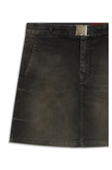 First Black (Curto) Fivela Lav.Escuro C/ Jato