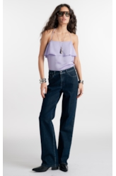 First Blue (Gisele Reta) 5 Pockets Lav.Escuro C/ Luva