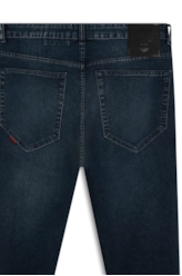 First Blue Skinny Et. Zetex 1991-Lav.Escuro C/ Used