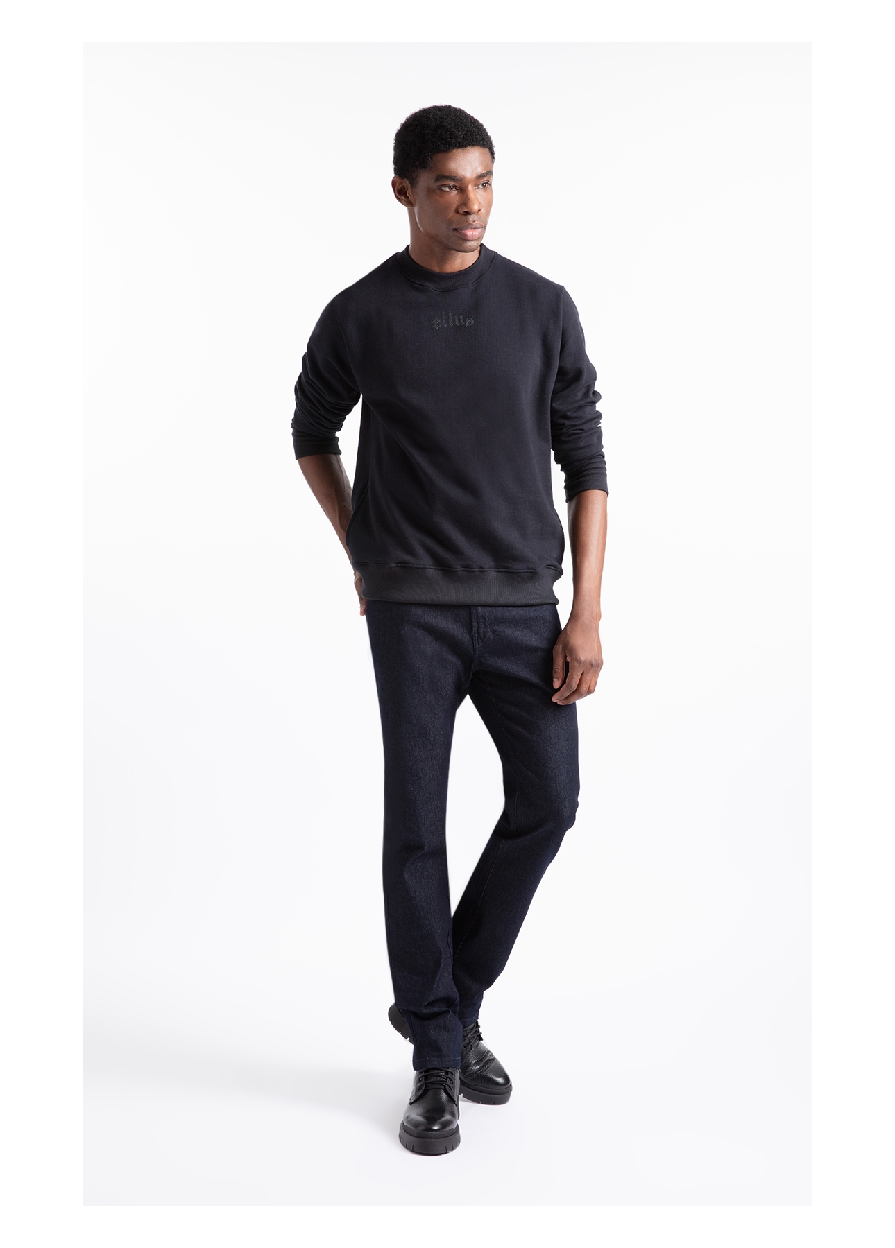 First Blue (Slim) 5 Pockets Lav.Amaciado