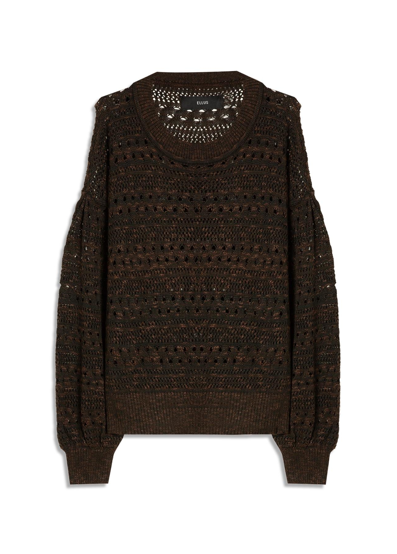 Flame T-Shirt Mix Stitches Ml Dark Brown