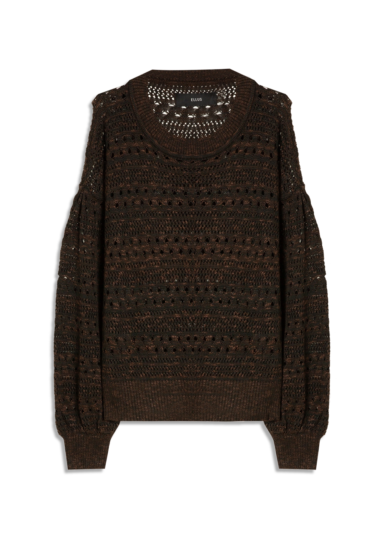 Flame T-Shirt Mix Stitches Ml Dark Brown