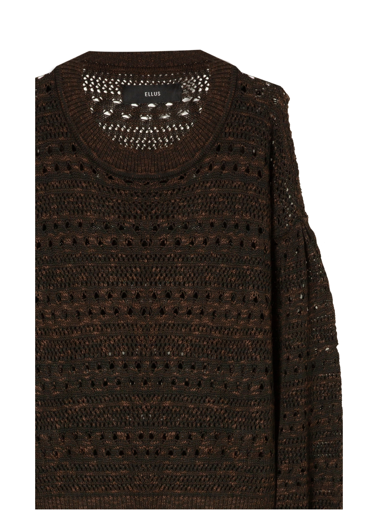 Flame T-Shirt Mix Stitches Ml Dark Brown