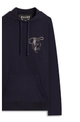 Fleece e College Capuz Ml Dark Navy                               