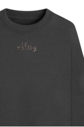 Fleece Ellus Gothic Foil Careca Plumbo