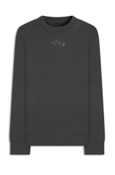 Fleece Ellus Gothic Foil Careca Plumbo