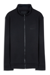Fleece High Neck Full Zipper Ml Preto