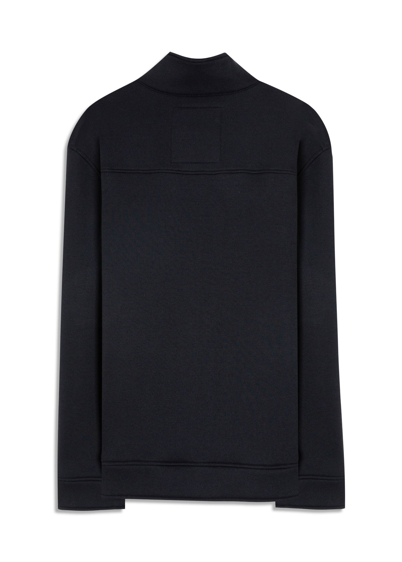 Fleece High Neck Full Zipper Ml Preto