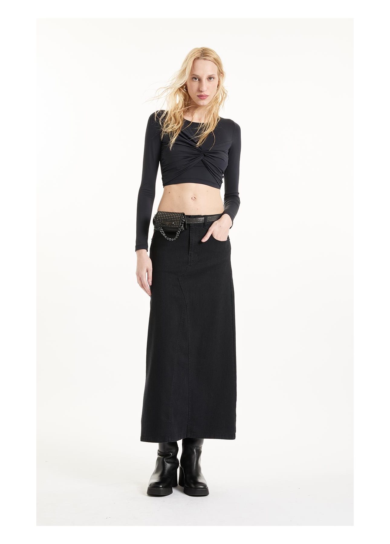Fresh Light Cropped Preto