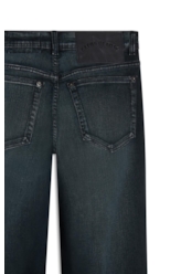 Green Denim Flare Et. Zetex Lav.Escuro C/ Used