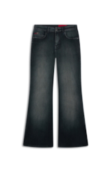 Green Denim Flare Et. Zetex Lav.Escuro C/ Used