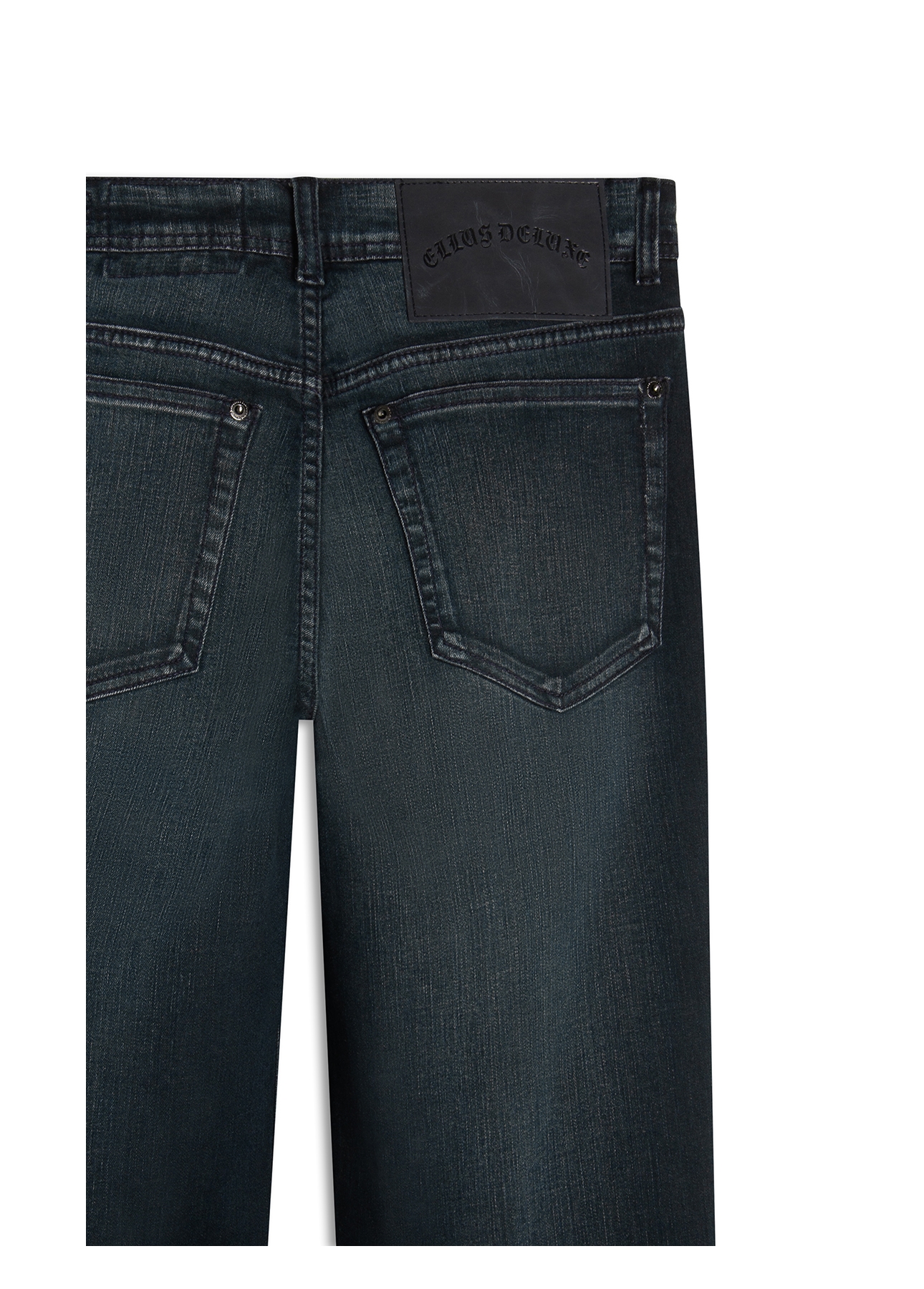 Green Denim Flare Et. Zetex Lav.Escuro C/ Used