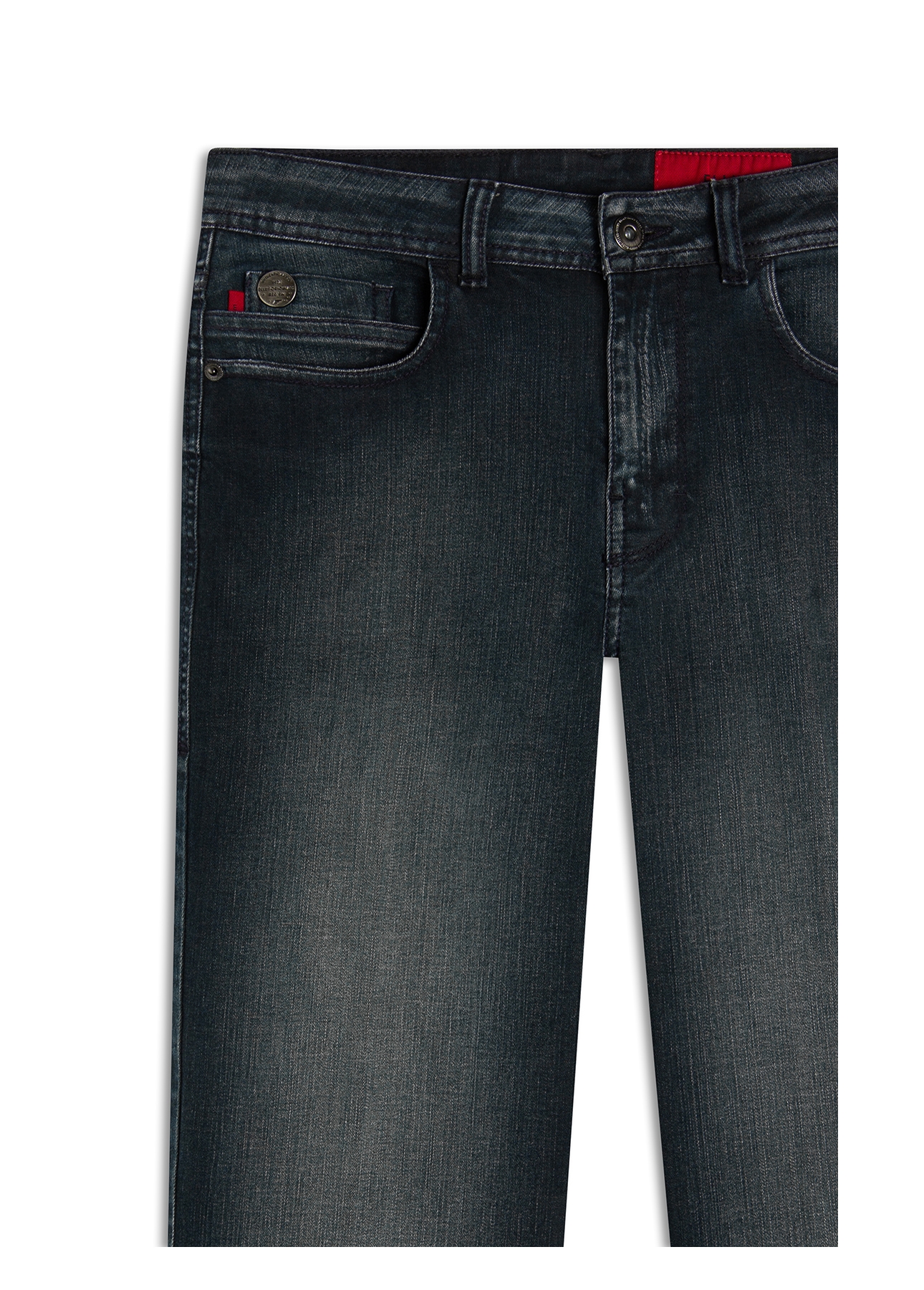 Green Denim Flare Et. Zetex Lav.Escuro C/ Used