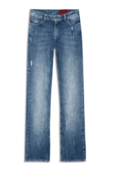 High Comfort Stretch (Low Rise Boot Cut) Claro Com Resina