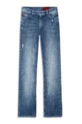 High Comfort Stretch (Low Rise Boot Cut) Claro Com Resina