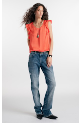 High Comfort Stretch (Low Rise Boot Cut) Claro Com Resina
