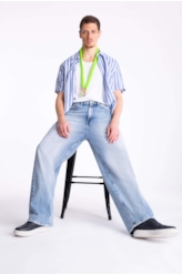 High Comfort Stretch Oversized Et Clas 1821 Lav.Claro C/ Rebolo