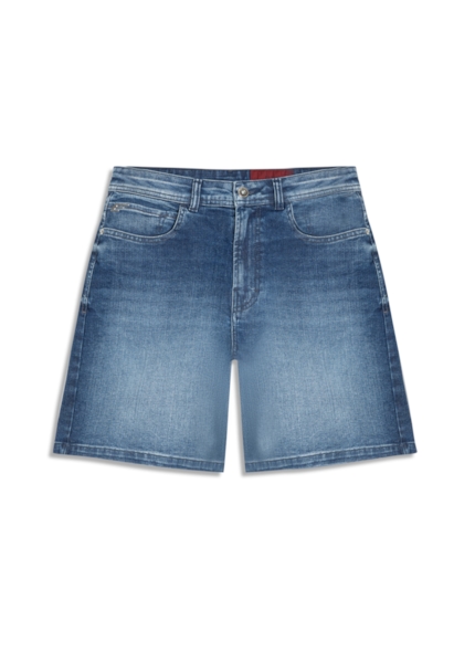 Indigo Stretch  (Skate) 5 Pockets  Lav.Escuro C/ Pincelado