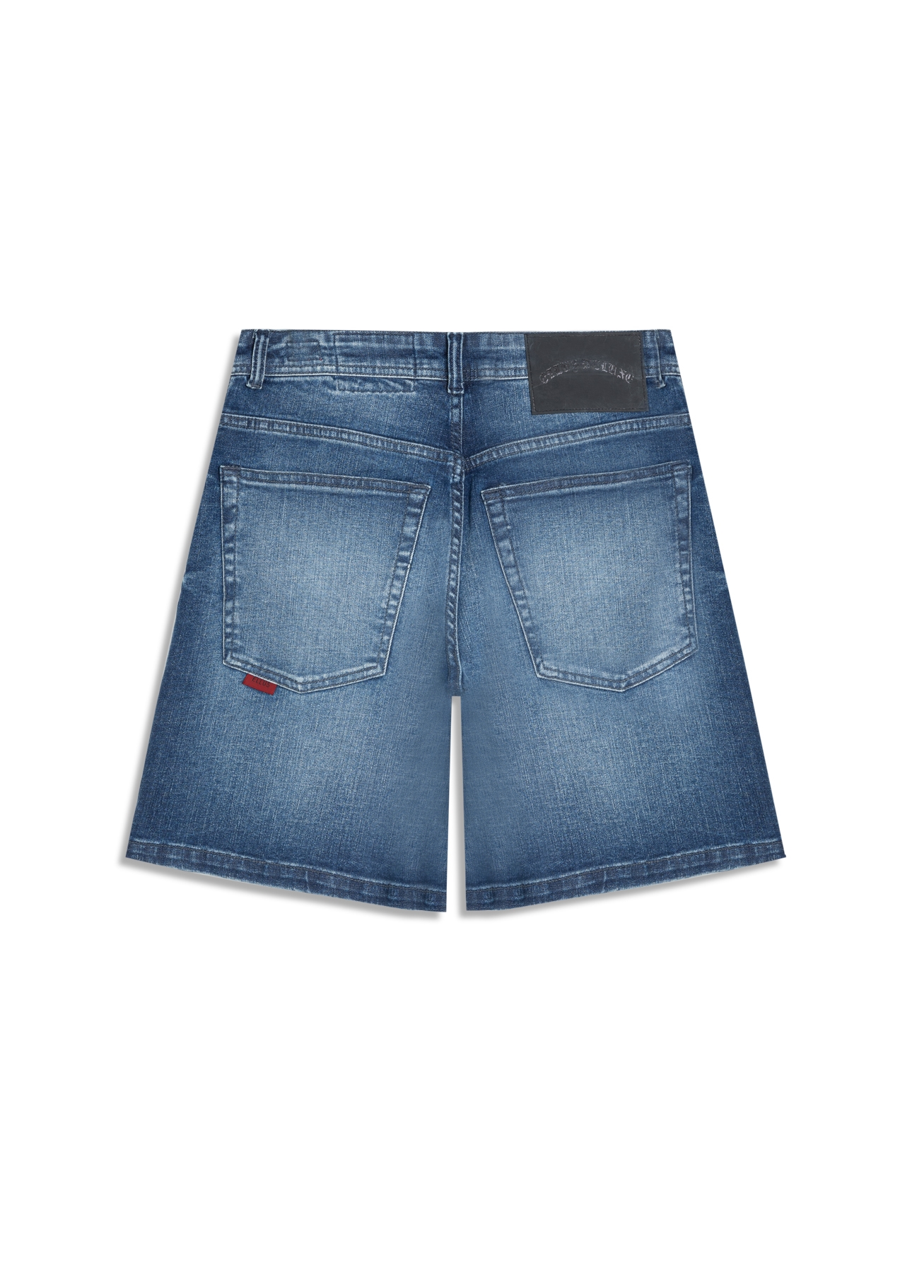 Indigo Stretch  (Skate) 5 Pockets  Lav.Escuro C/ Pincelado