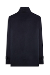 Jacket Nylon Twill W/ Hood Dark Navy