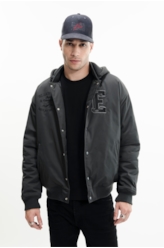 Jaqueta Baseball Ny Embroidery Floresta