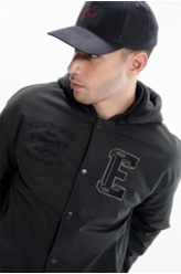 Jaqueta Baseball Ny Embroidery Floresta