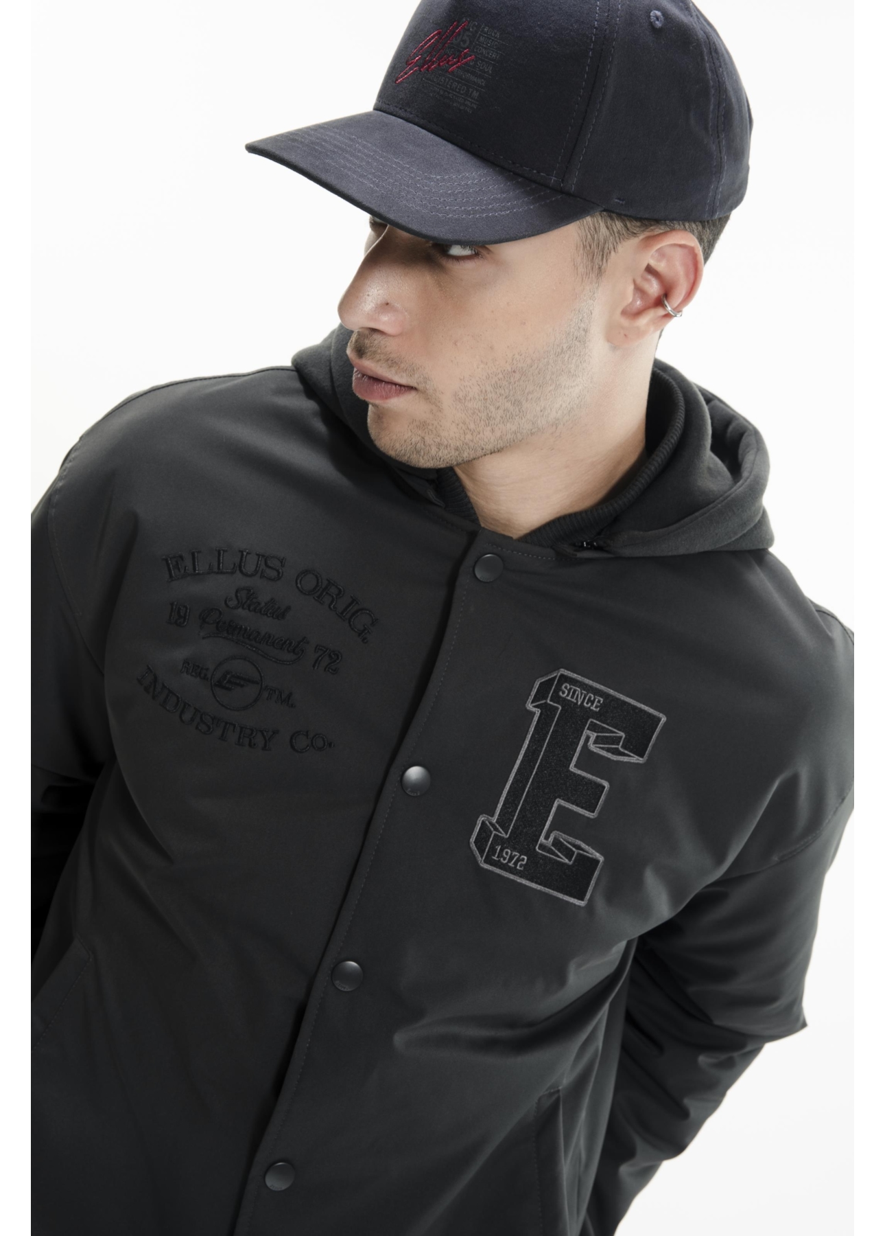 Jaqueta Baseball Ny Embroidery Floresta