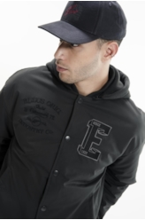 Jaqueta Baseball Ny Embroidery Floresta