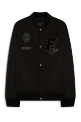 Jaqueta Baseball Patch Preto