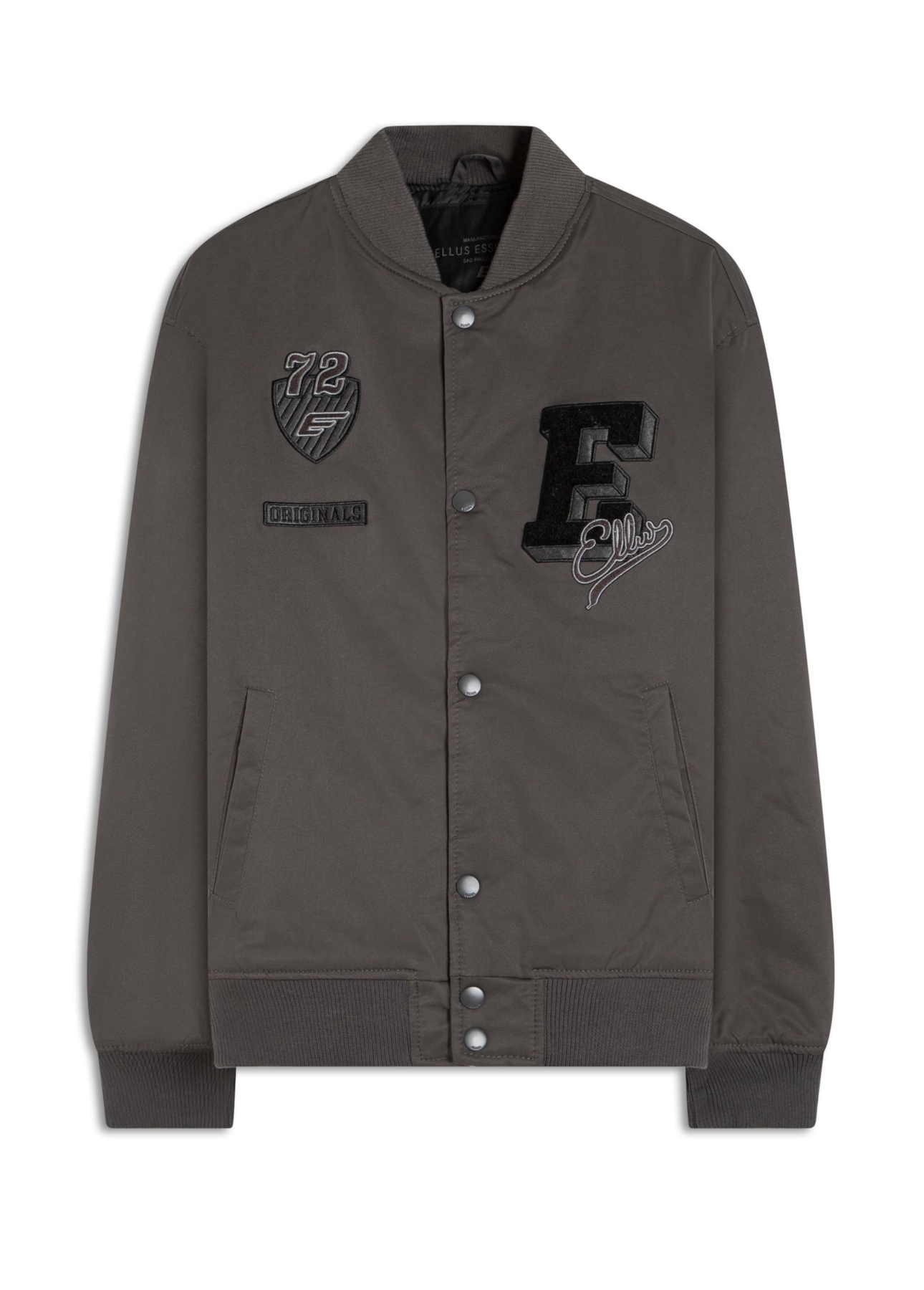 Jaqueta Baseball Patch Tabaco