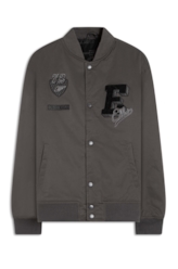 Jaqueta Baseball Patch Tabaco