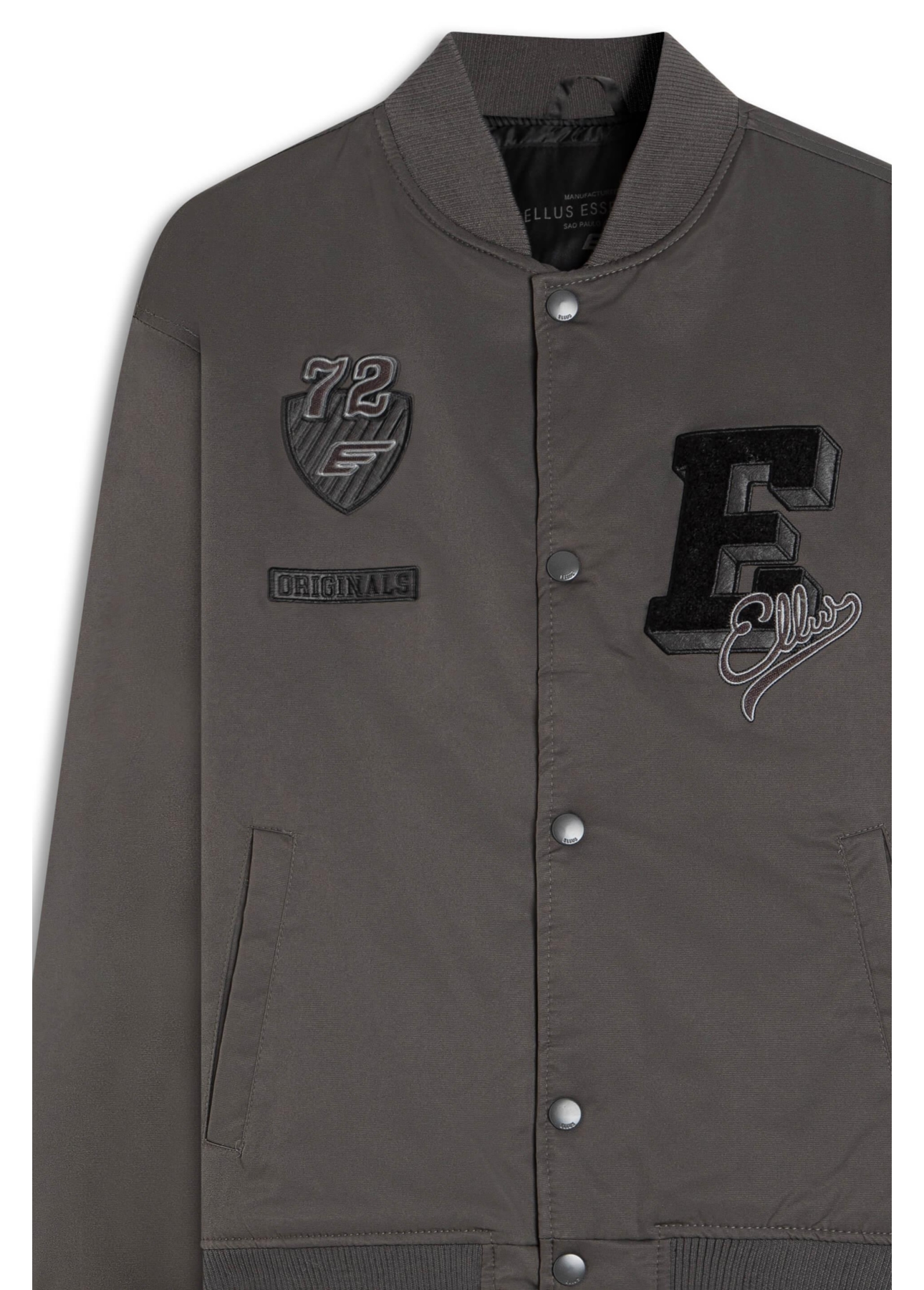 Jaqueta Baseball Patch Tabaco