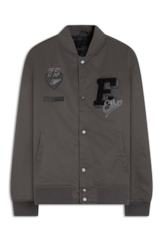 Jaqueta Baseball Patch Tabaco