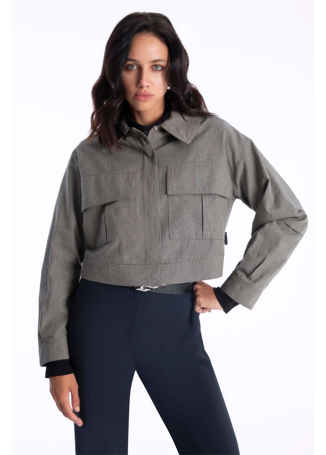 Jaqueta Beverly Hills Caqui