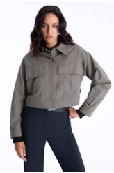 Jaqueta Beverly Hills Caqui