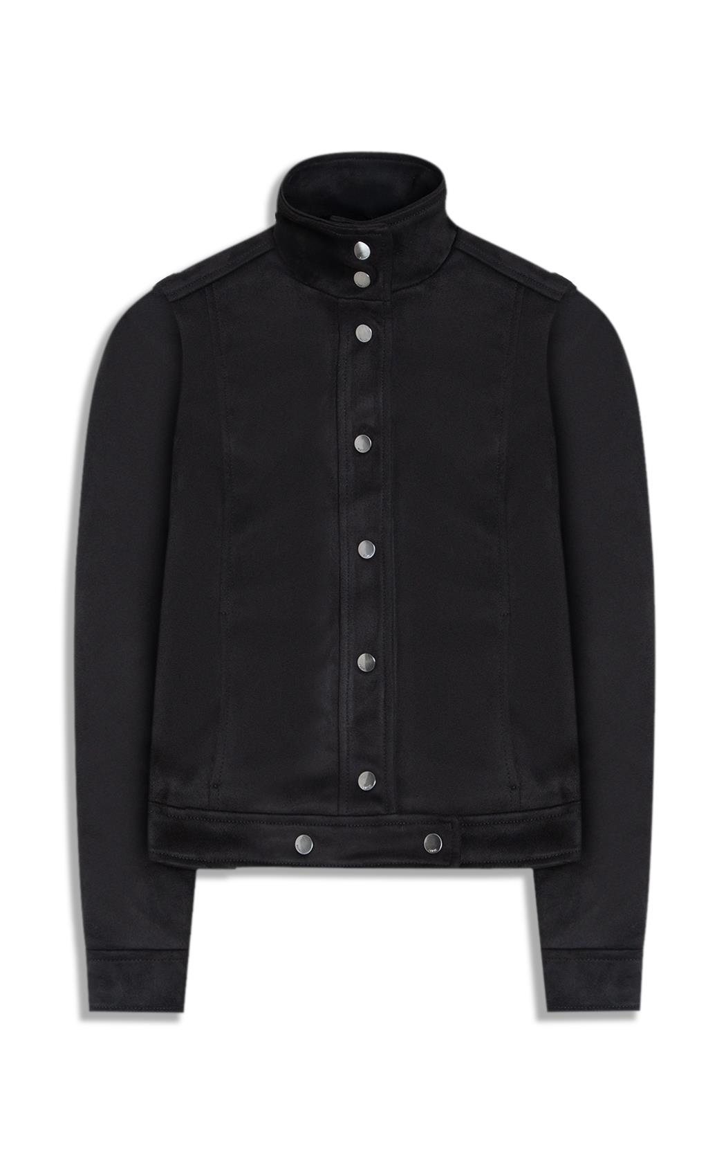 Jaqueta Metal Tweed Preto