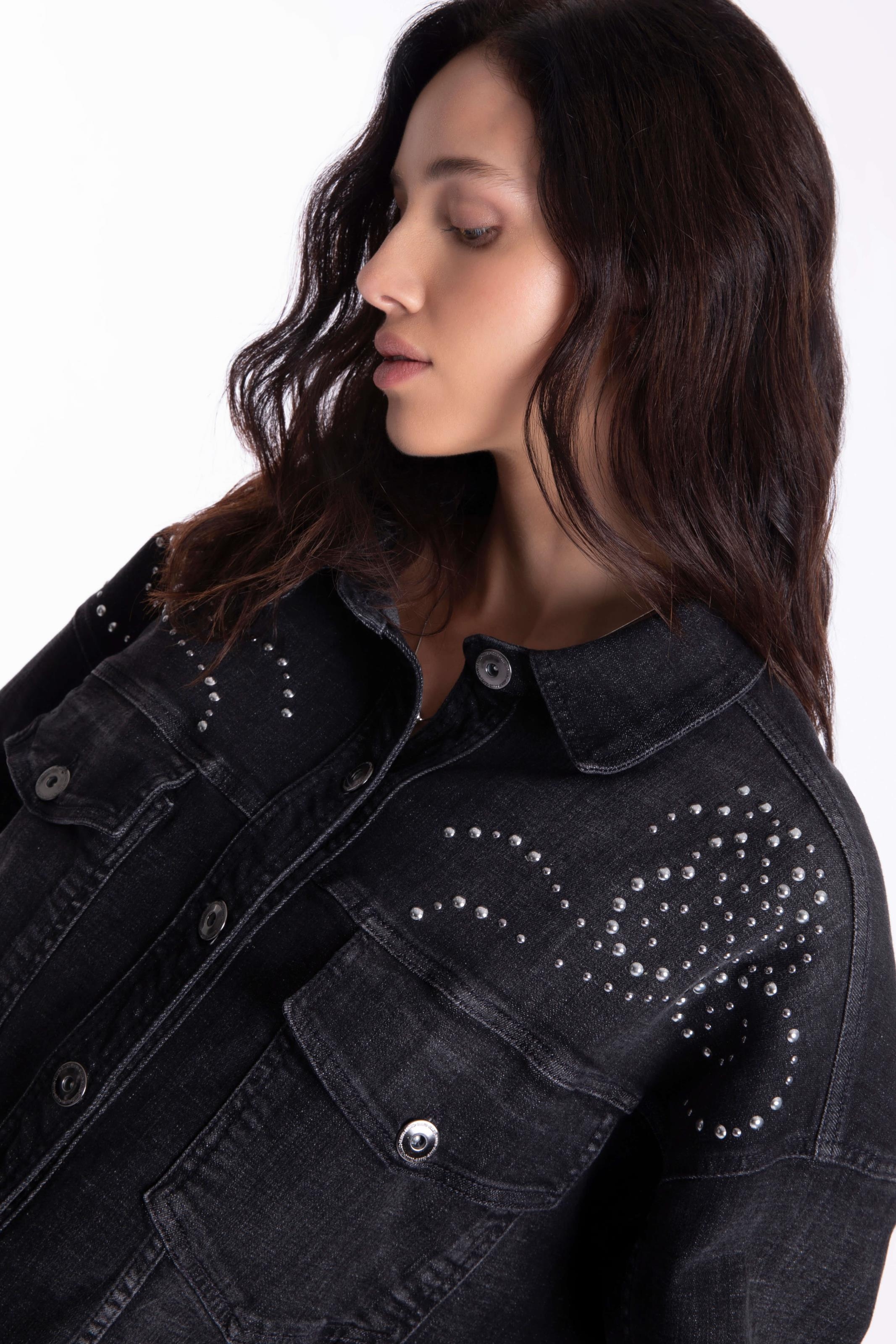 Jaqueta Black Cros Oversized Western 2014- Lav. Black C/ Used