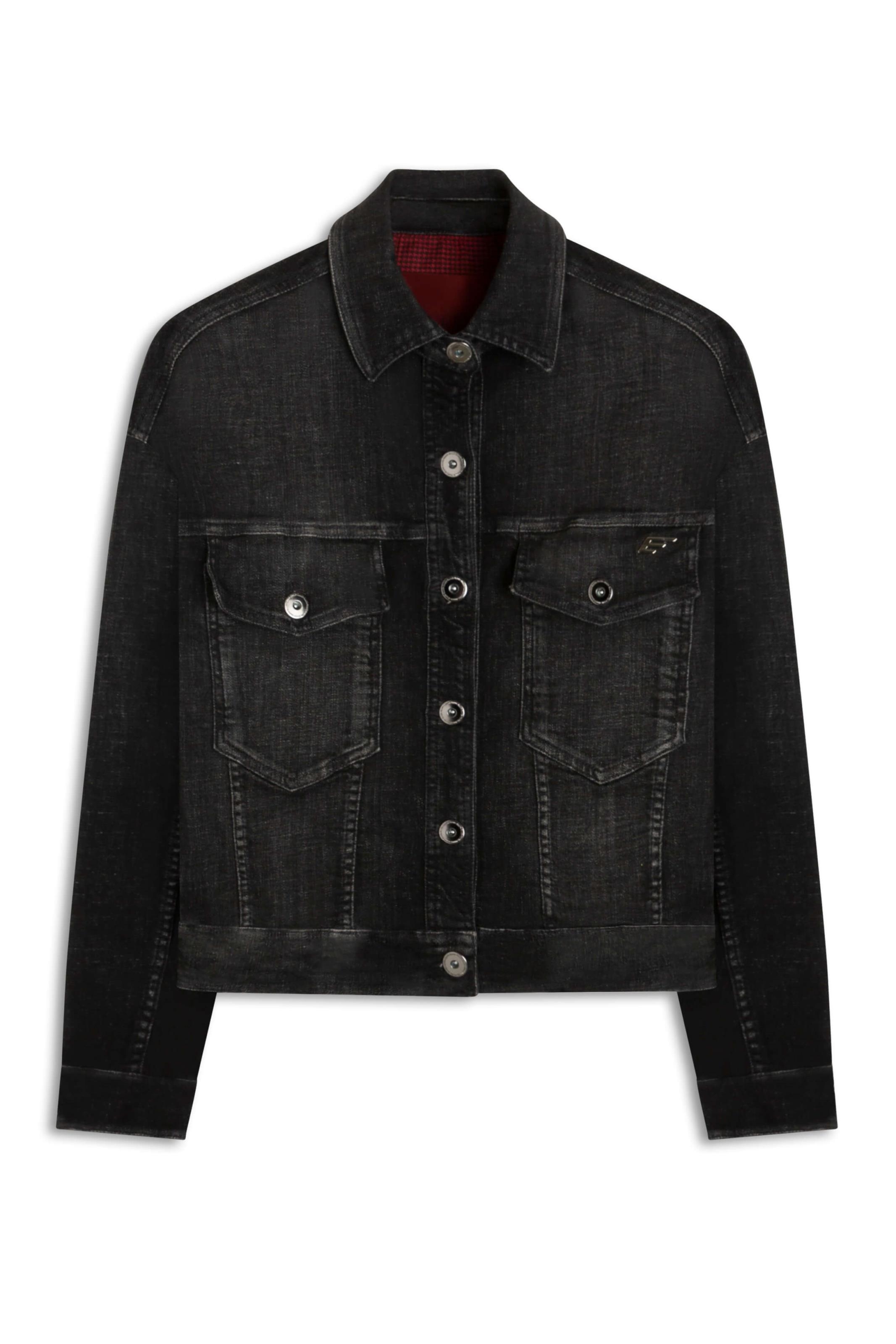 Jaqueta Black Cross Oversized Western 2014- Lav. Black C/ Used