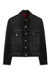 Jaqueta Black Cross Oversized Western 2014- Lav. Black C/ Used