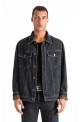 Jaqueta Blue Brown e Asa Lav.Black