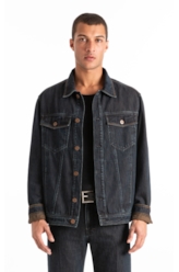 Jaqueta Blue Brown e Asa Lav.Black