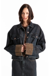 Jaqueta Blue Brown Lav.Black