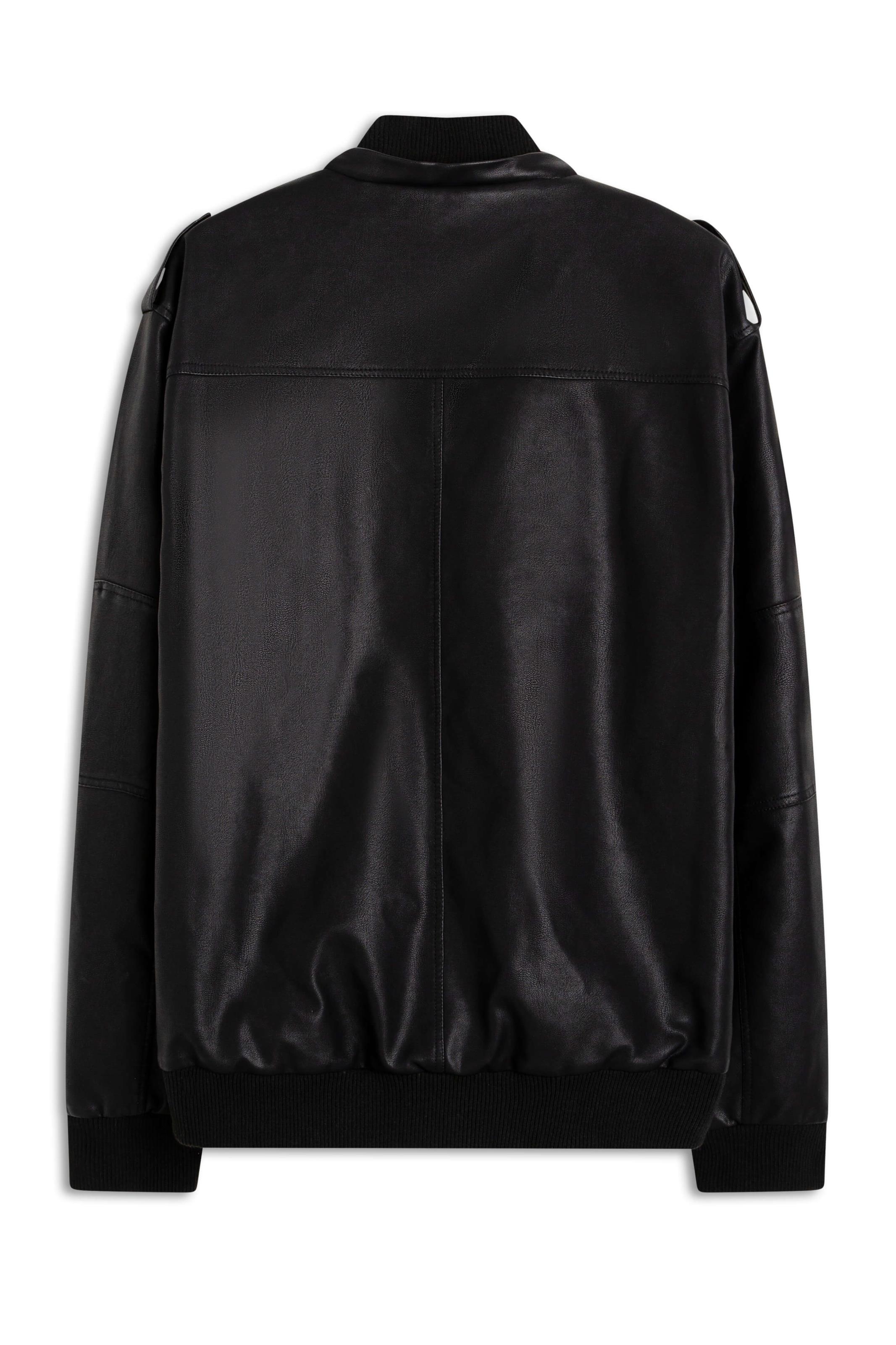 Jaqueta Bomber Hood Preto