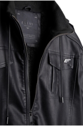 Jaqueta Bomber Hood Preto