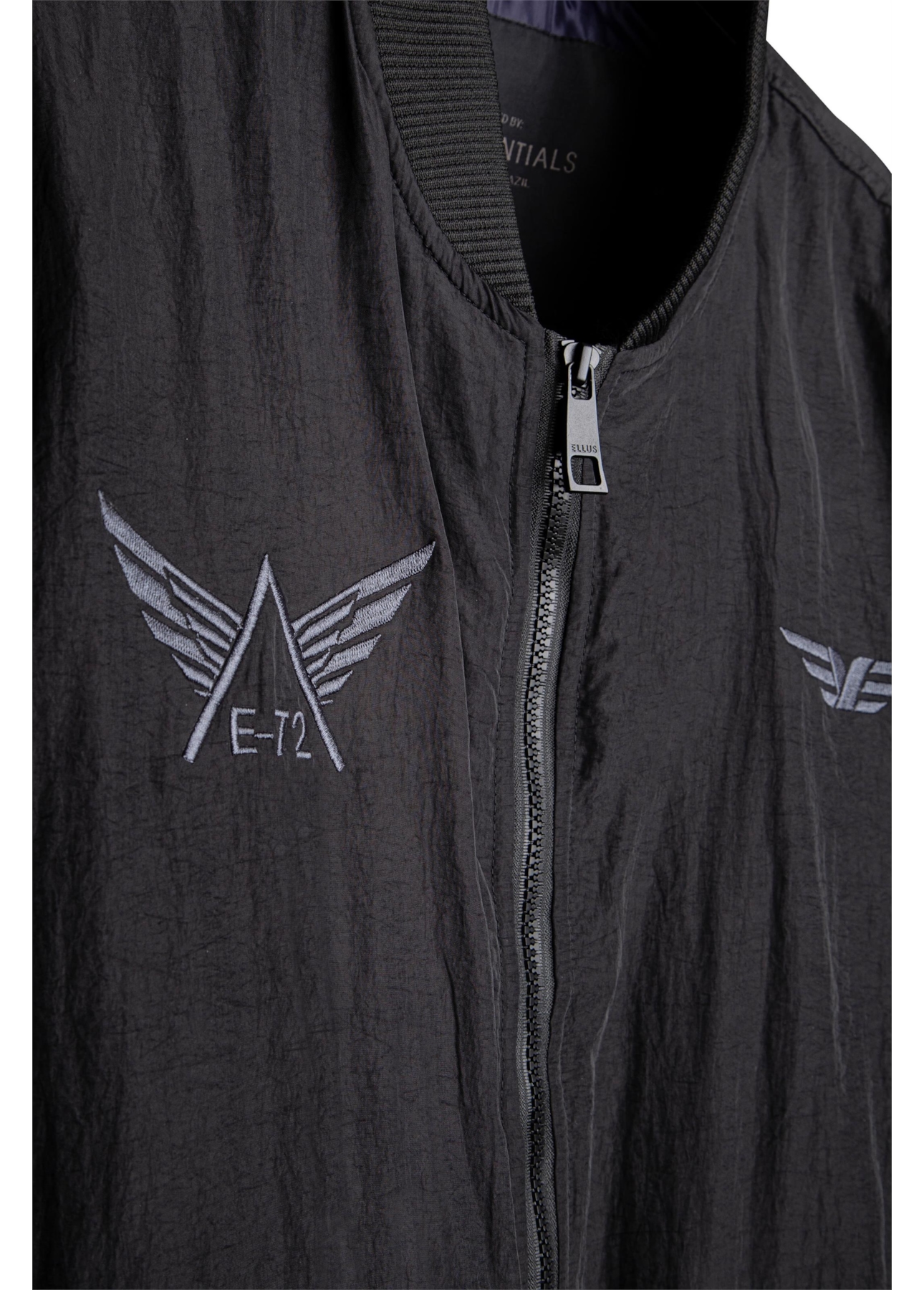 Jaqueta Bomber Ny Embroidery Preto